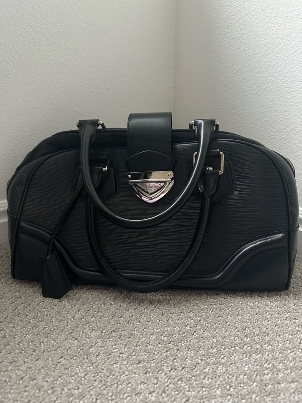 Louis Vuitton Epi Leather Bowling Montaigne GM Bag